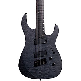 Legator Ninja 7 String Multi-Sca... Legator Ninja 7 String Multi-Scale Super Shred Series Quilted Maple Electric Guitar Black