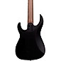 Legator Ninja 7 String Multi-Scale Super Shred Series Quilted Maple Electric Guitar Black