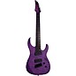 Legator Ninja 7 String Multi-Scale Super Shred Series Quilted Maple Electric Guitar Purple