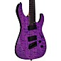 Legator Ninja 7 String Multi-Scale Super Shred Series Quilted Maple Electric Guitar Purple