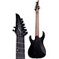 Legator Ninja 8 String Multi-Scale Super Shred Series Quilted Maple Electric Guitar Black