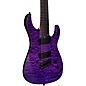 Legator Ninja 8 String Multi-Scale Super Shred Series Quilted Maple Electric Guitar Purple