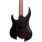 Legator Ghost 6 String Multi-Scale Super Shred Series Flamed Maple Electric Guitar Black