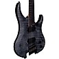 Legator Ghost 6 String Multi-Scale Super Shred Series Flamed Maple Electric Guitar Black