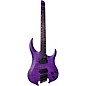 Legator Ghost 6 String Multi-Scale Super Shred Series Flamed Maple Electric Guitar Purple