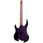 Legator Ghost 6 String Multi-Scale Super Shred Series Flamed Maple Electric Guitar Purple