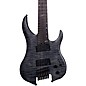 Legator Ghost 7 String Multi-Scale Super Shred Series Flamed Maple Electric Guitar Black thumbnail