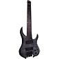 Legator Ghost 8 String Multi-Scale Super Shred Series Flamed Maple Electric Guitar Black