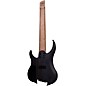 Legator Ghost 8 String Multi-Scale Super Shred Series Flamed Maple Electric Guitar Black