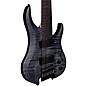 Legator Ghost 8 String Multi-Scale Super Shred Series Flamed Maple Electric Guitar Black