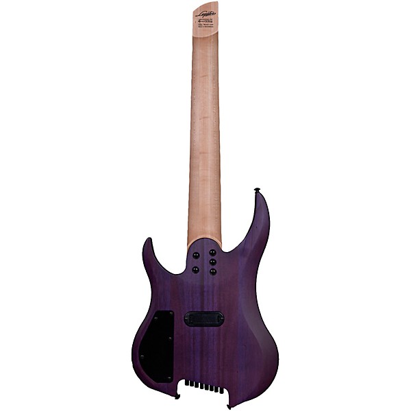 Legator Ghost 8 String Multi-Scale Super Shred Series Flamed Maple Electric Guitar Purple