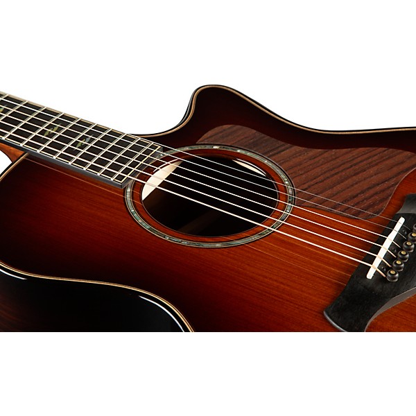 Taylor 814ce Custom 50th Anniversary Builder's Edition Grand Auditorium Acoustic-Electric Guitar Shaded Edge Burst