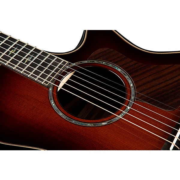 Taylor 814ce Custom 50th Anniversary Builder's Edition Grand Auditorium Acoustic-Electric Guitar Shaded Edge Burst