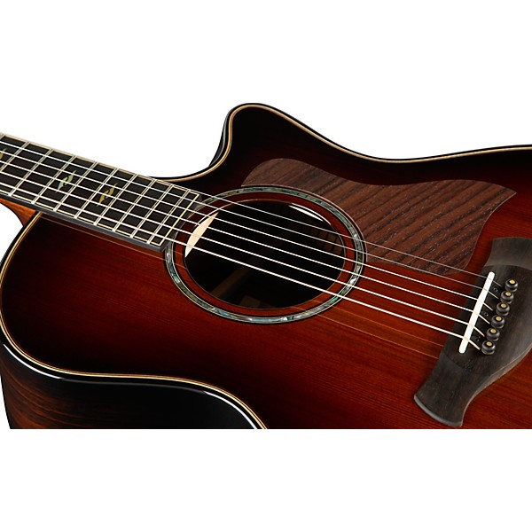 Taylor 814ce Custom 50th Anniversary Builder's Edition Grand Auditorium Acoustic-Electric Guitar Shaded Edge Burst