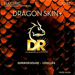 DR Strings Dragon ... DR Strings Dragon Skin+ Coated Accurate Core Technology 6-String Nickel Electric Guitar Strings 10 - 52