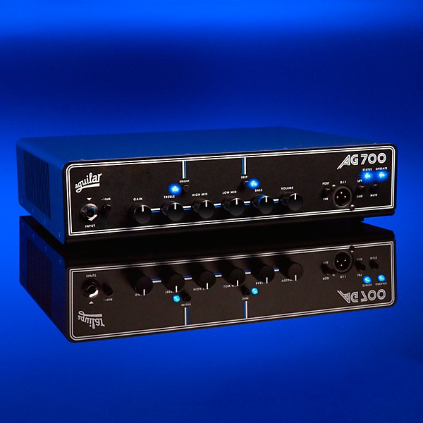 Aguilar AG 700 V2 700W Bass Amp Head Black