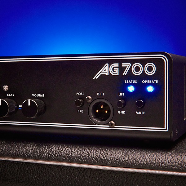 Aguilar AG 700 V2 700W Bass Amp Head Black