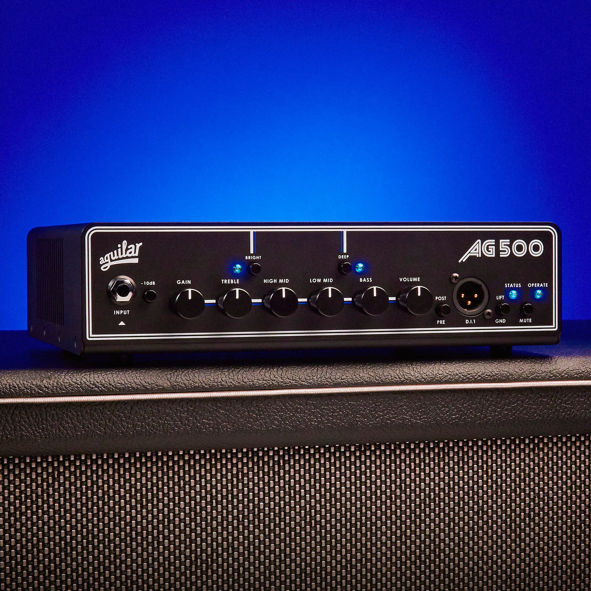 Aguilar AG 500 V2 500W Bass Amp Head Black | Guitar Center