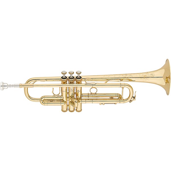 S.E. SHIRES Vintage LA Custom Series Extra Large Bore Professional Bb Trumpet Lacquer Yellow Brass Bell