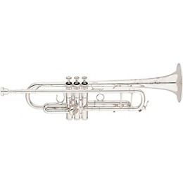 S.E. SHIRES Model B Custom Series Professional Bb Trumpet Silver plated Yellow Brass Bell