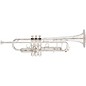 S.E. SHIRES Model B Custom Series Professional Bb Trumpet Silver plated Yellow Brass Bell thumbnail
