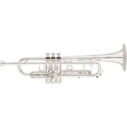 S.E. SHIRES Model AZ Custom Series Professional Bb Trumpet Silver plated Yellow Brass Bell