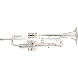 S.E. SHIRES Model BLW Custom Series Professional Bb Trumpet Silver plated Yellow Brass Bell