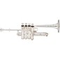 S.E. SHIRES Model 9G Custom Series Professional Bb/A Piccolo Trumpet Silver plated Gold Brass Bell thumbnail