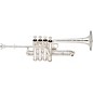S.E. SHIRES Model 9R Custom Series Professional Bb/A Piccolo Trumpet Silver plated Red Brass Bell thumbnail