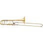 S.E. SHIRES Custom Series Professional Bass Trombone with Axial-Flow Valves Lacquer Yellow Brass Bell thumbnail