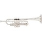 S.E. SHIRES Model 401 Custom Series Professional C Trumpet Silver plated Yellow Brass Bell thumbnail