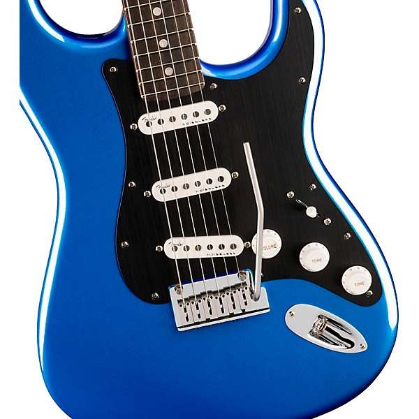 Fender American Ultra II Stratocaster Ebony Fingerboard Electric Guitar Noble Blue