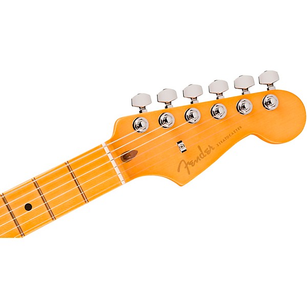 Fender American Ultra II Stratocaster Maple Fingerboard Electric Guitar Solar Flare