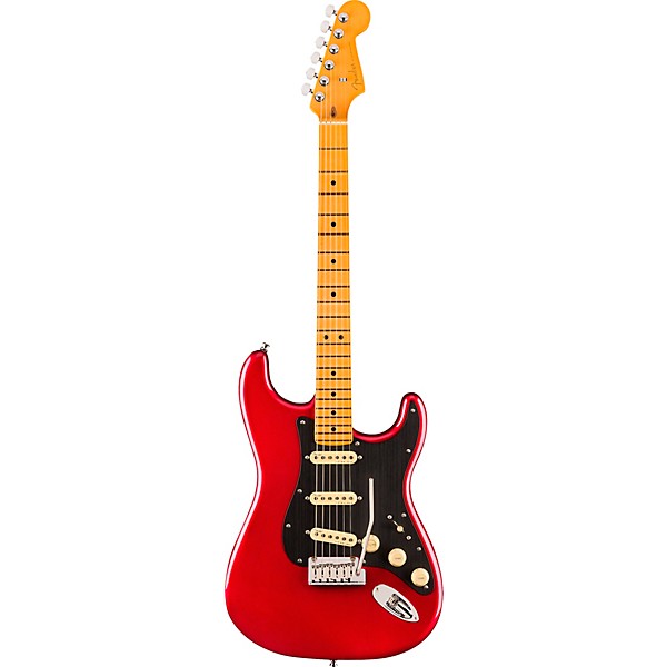 Fender American Ultra II Stratocaster Maple Fingerboard Electric Guitar Sinister Red