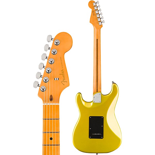 Fender American Ultra II Stratocaster HSS Maple Fingerboard Electric Guitar Solar Flare