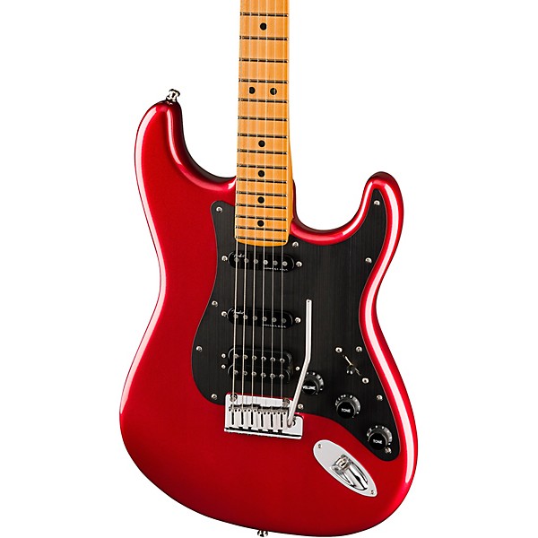 Fender American Ultra II Stratocaster HSS Maple Fingerboard Electric Guitar Sinister Red