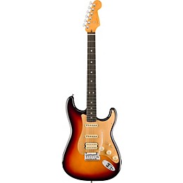 Fender American Ultra II Stratocaster HSS Ebony Fingerboard Electric Guitar Ultraburst