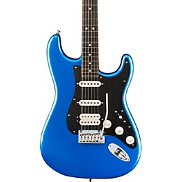 Fender American Ultra II Stratocast... Fender American Ultra II Stratocaster HSS Ebony Fingerboard Electric Guitar Noble Blue