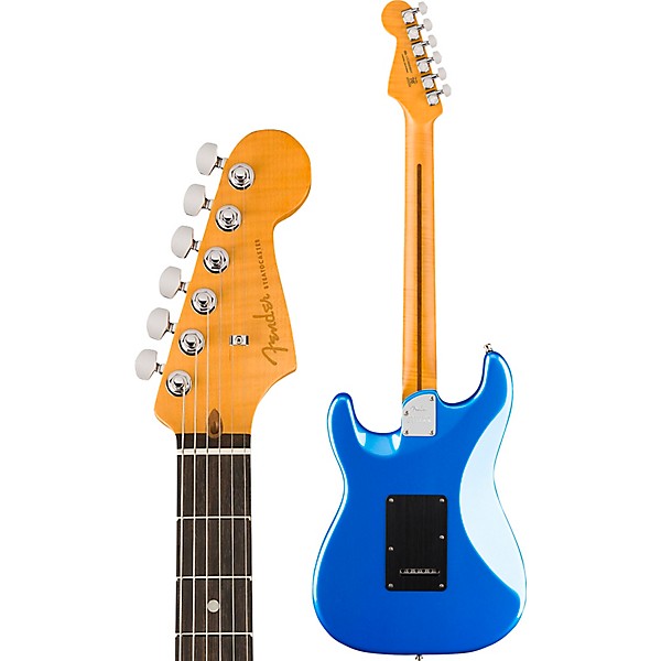 Fender American Ultra II Stratocaster HSS Ebony Fingerboard Electric Guitar Noble Blue