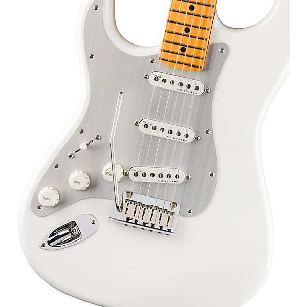 Fender American Ultra II Stratocaster Left-Hand Maple Fingerboard Electric Guitar Avalanche