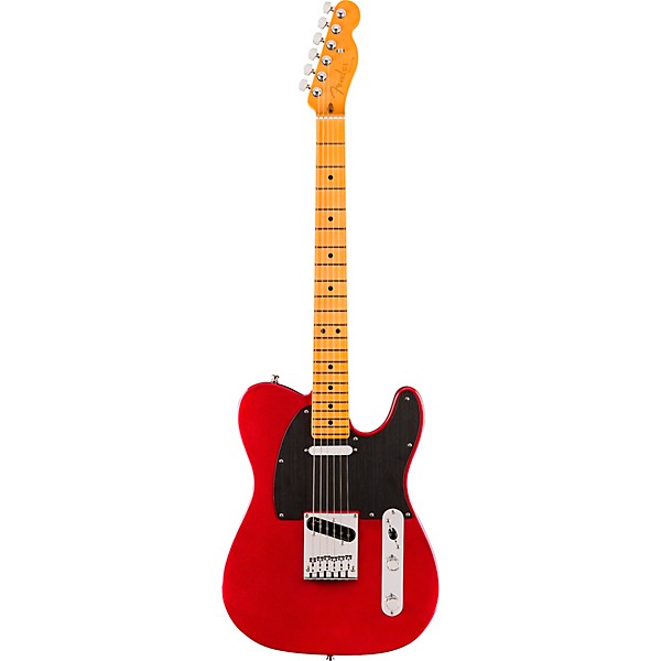 Fender American Ultra II Telecaster Maple Fingerboard Electric Guitar Sinister Red