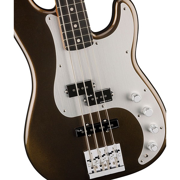 Fender American Ultra II Precision Bass Ebony Fingerboard Texas Tea