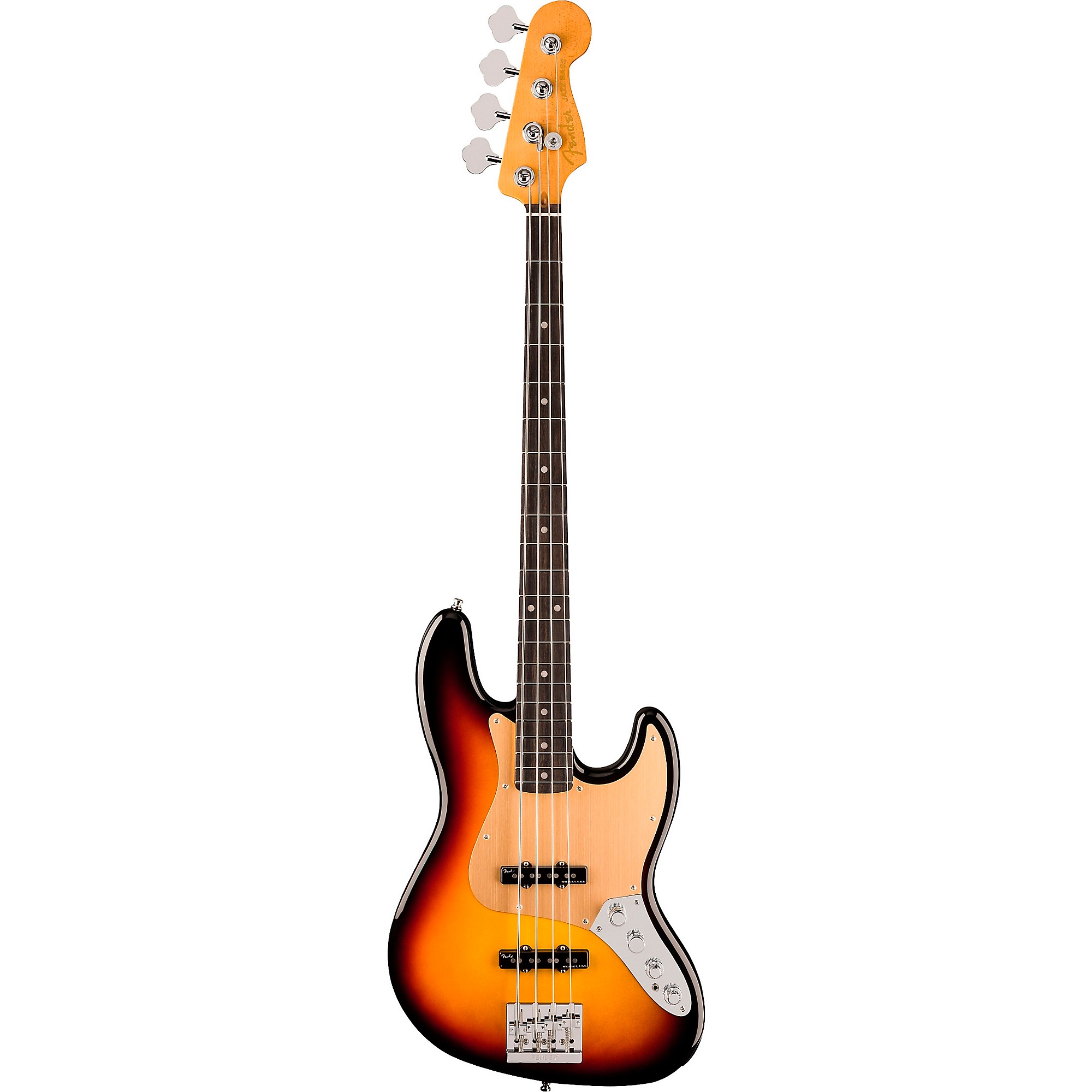 ベース FENDER American Ultra II Jazz Bass Fender American Ultra II Jazz Bass - Sinister Red, Maple