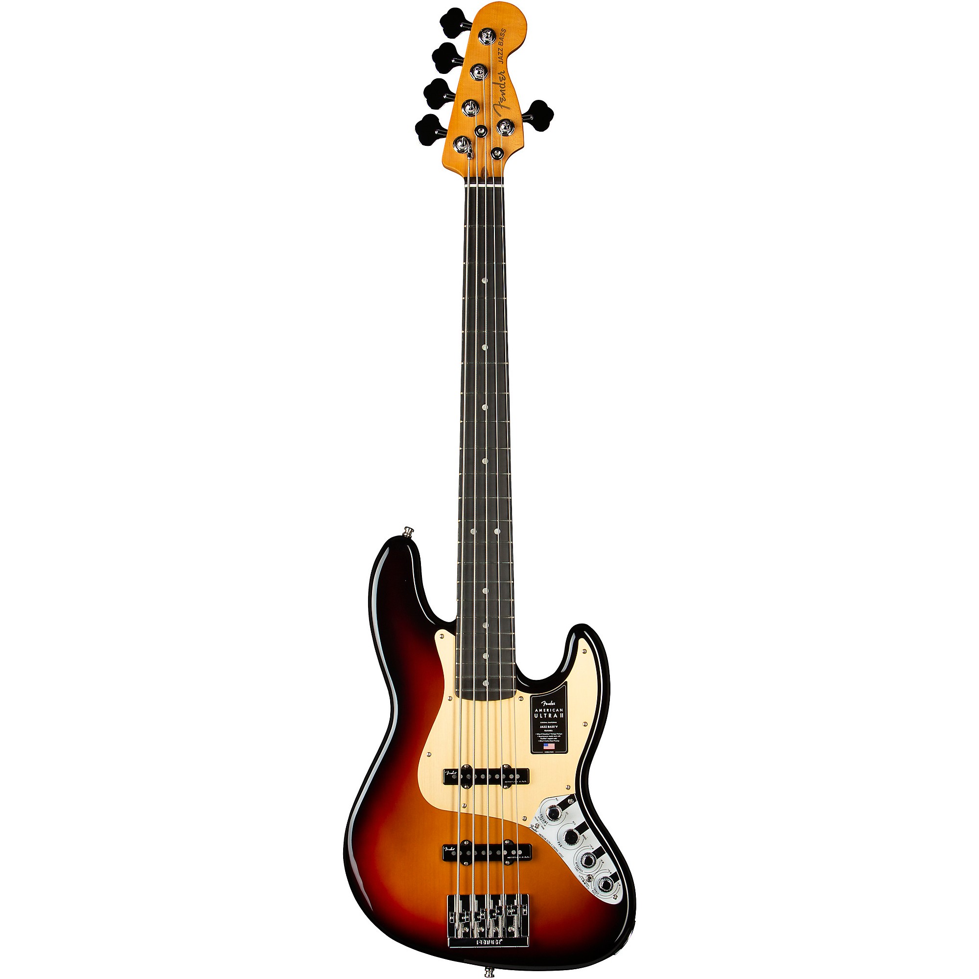 Fender American Ultra II Jazz Bass V Ebony Fingerboard Ultraburst