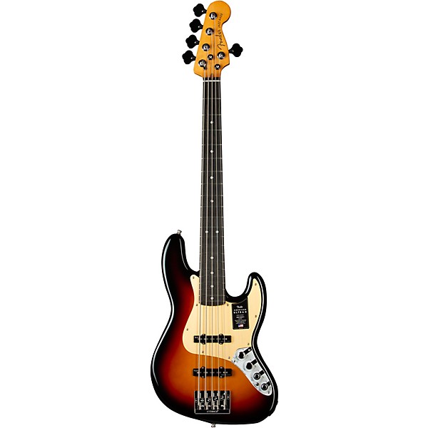 Fender American Ultra II Jazz Bass V Ebony Fingerboard Ultraburst