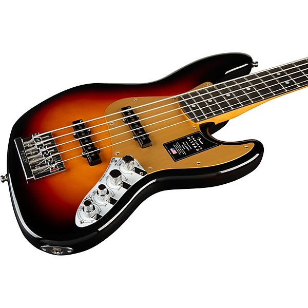 Fender American Ultra II Jazz Bass V Ebony Fingerboard Ultraburst