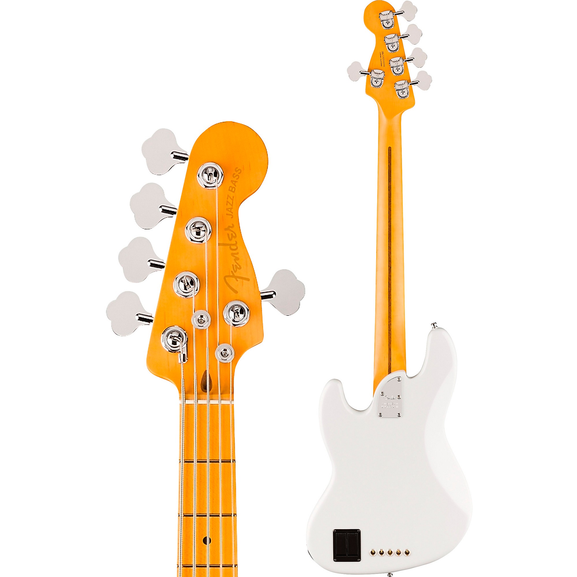 Fender American Ultra II Jazz Bass V - Sinister Red, Maple