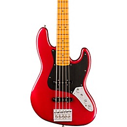 Fender American Ultra II Jazz Bass V Maple Fingerboard Sinister Red