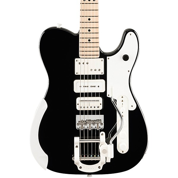 Fender Limited-Edition Jack White Triplecaster Telecaster Electric Guitar Black