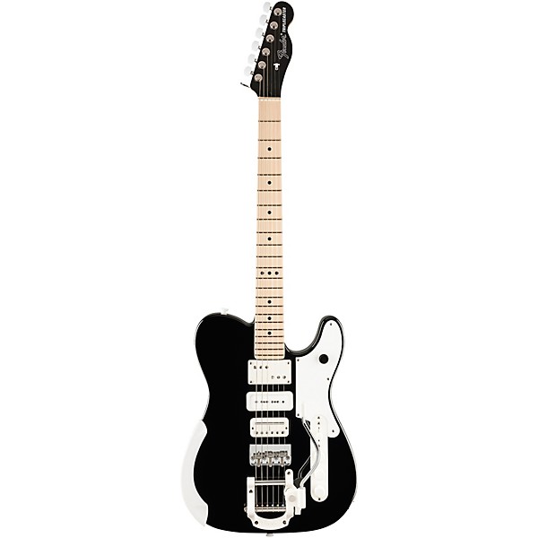 Fender Limited-Edition Jack White Triplecaster Telecaster Electric Guitar Black